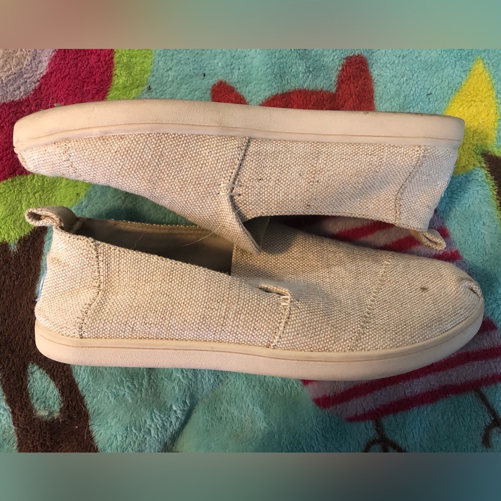 TOMS Alpargata deconstructed hemp/gold